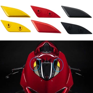 For Ducati PANIGALE V4R V4S V4 Motorcycle Mirror Block Off Base Plates - Picture 1 of 43