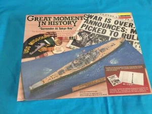 Lindberg 12 inches "Surrender At Tokyo Bay" Battleship USS Missouri 70781 qq - Picture 1 of 2