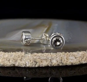 Pendientes de plata 835 Ø0,6 cm pendientes con corona de diseñador -/joyería de marca - 1,9 g - Imagen 1 de 3