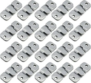Sydien 20 Pairs Sectional Couch Connectors Furniture Interlocking, Metal Section - Picture 1 of 3