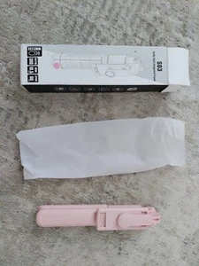 Selfie Stick Integrated Tripod S03 Wireless Pink - Picture 1 of 4