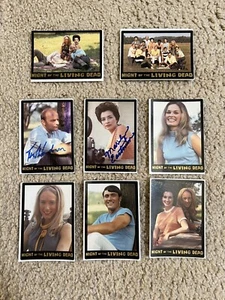 NIGHT OF THE LIVING DEAD 1993 Color Trading Card Set SIGNED by Eastman Hardman - Picture 1 of 6