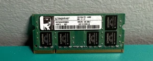 2GB Kingston DDR2-800 RAM PC2-6400S CL6 ASU256X64D2S800C6 PC Laptop Memory - Picture 1 of 1