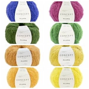 CONCEPT BY KATIA - PENNA - filato - 20 colori - 50g - LL 150m - (10,50€/100g)