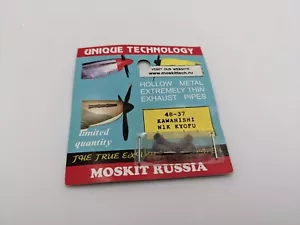 Moskit tubi di scarico metallo cavo 1/48 per Kawanishi N1K KYCFU lungo 48-37 - Foto 1 di 1