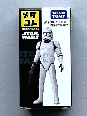 Takara Tomy Star Wars CLONE TROOPER #12 com Arma 3" Coleção de Bonecos de Metal Novo Na Caixa! - Imagem 1 de 4