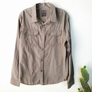 PrAna Men's Long Sleeve Casual Button Up Shirt size M - Picture 1 of 11