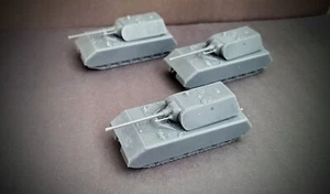N Scale German Maus Heavy Tank Platoon X3 1/160th - Picture 1 of 7