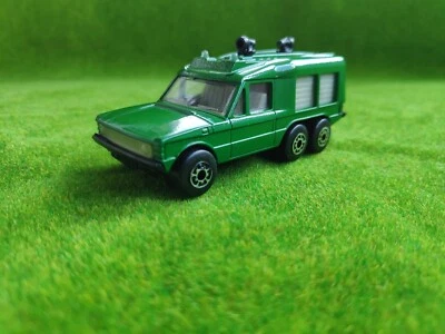 Matchbox Rover Carmichael Commando 1982 / Matte Green / Sirens / Bulgarian Base - Image 1 of 4