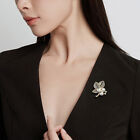 Golden Apricot Leaves Imitation Pearl Brooch Korean Style Fashion Brooch