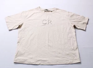 Country Road Women's S/S Australian Cotton CR Logo T-Shirt AP2 Stone Size: 2XS - Picture 1 of 5