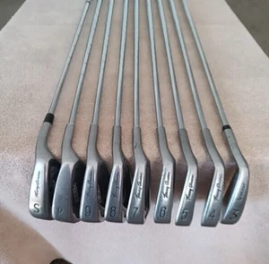 TZ GOLF - Tommy Armour 855s Silver Scot 3-SW, 9 Club Set RH Stiff Steel Shaft - Picture 1 of 9