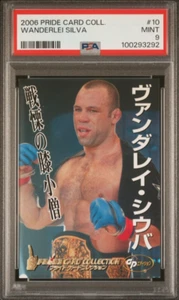 Tarjeta de novato 2006 DSE Pride FC Grand Prix #10 Wanderlei Silva RC PSA 9 POP 7 UFC - Imagen 1 de 2