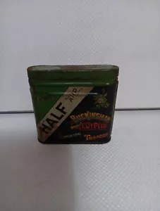 Buckingham Bright Cut Plug Half and Half Antique Tobacco Tin - Picture 1 of 11