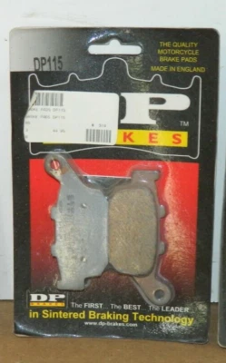 NEW DP Brakes Sintered Brake Pads Honda Buell Triumph Yamaha Suzuki DP115 DP-115 - Image 1 of 2