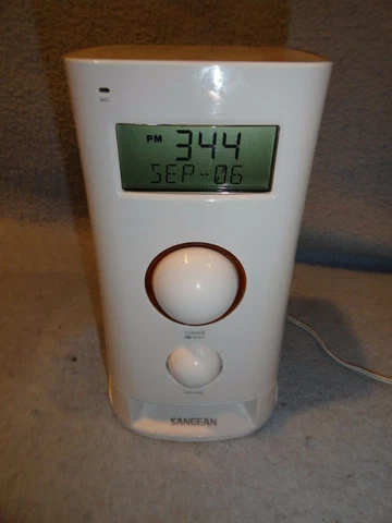 Sangean K-200 K200 FM RDS AM Receiver Modern Upright Digital Clock Radio Cover