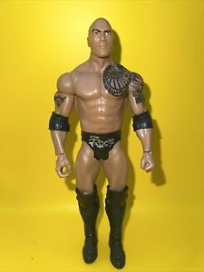 WWE The Rock Mattel Basic Wrestling Action Figure Wrestlemania 36