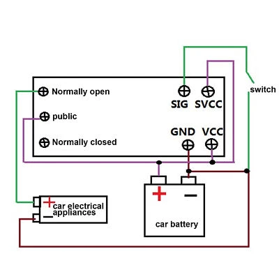 DC 12V Adjustable Trigger Turn Off Delay Timer Switch Relay Modules✈ - Image 1 of 4