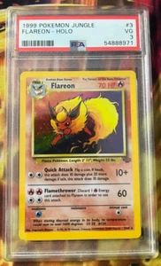 Pokémon TCG | Flareon Jungle 3/64 Holo | PSA 3 - Bild 1 von 2