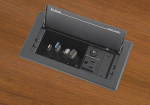 Extron (60-1927-02) - Cable Cubby 222 Cable Access Enclosure for AV - Picture 1 of 3
