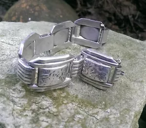 altes Armband Silber mehrfach gestempelt Art Deco - Bild 1 von 8