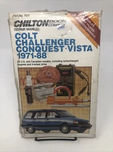 Chilton’s Colt Challenger Conquest Vista 1971-88 Repair Manual Part No. 7037 - Picture 1 of 6