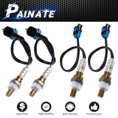 4PCS Oxygen O2 Sensor Up+Downstream For 2007 GMC Yukon XL 1500 5.3L 6.0L 6.2L  Foto 1 de 4