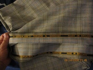 Neu Huddersfield Worsteds Super 1000 Terylen Laube Rehbock Co Stoff (103 x 64) - Bild 1 von 2