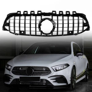 Parrilla delantera negra para Mercedes Benz Clase A W177 A200 A250 A35 19~2022 - Imagen 1 de 15