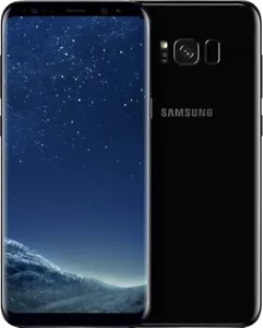 Samsung Galaxy S8 SM-G950F - 64GB - Midnight Black (Ohne Simlock) (Dual-SIM) - Bild 1 von 9
