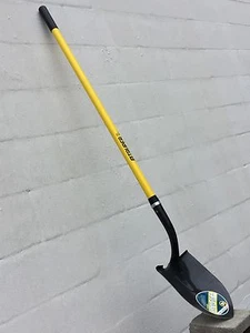 Truper Tru-Glass Long Fiberglass Handle Round Point Shovel - Picture 1 of 5
