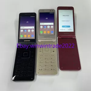 Samsung Galaxy Folder2 SM-G160N SM-G1650 Flip Unlocked SmartPhone- New Unopened - Picture 1 of 15