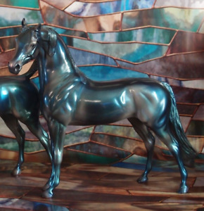 Peter Stone Arabian Model Horse Black Pearl color 