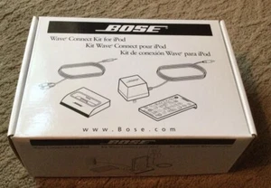 BOSE Wave Connect Kit For iPod with Remote 315527-0010 - BRAND NEW - Picture 1 of 4