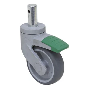 4" x 1-1/4" Tente Round Stem Swivel Caster 5371 PJO 100 R05-22X50 1-5368 - Picture 1 of 1