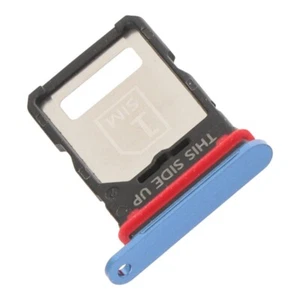Pour Motorola Moto edge 40 XT2303 tiroir plateau support lecteur carte sim bleu - Photo 1 sur 2