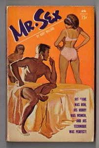 Look at this guy! Mr. Sex, a Brandon House sleaze erotica w/ Fred Fixler cvr - Picture 1 of 3