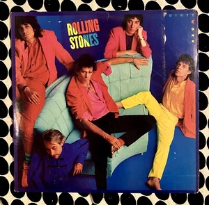 ROLLING STONES - DIRTY WORK - RARE PROMO FIRST ALBUM WITH PRESS KIT - Picture 1 of 7