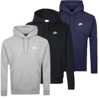 Nike Hoodie, Mens Hooded Jumper, Pullover Sweatshirt In 3 Colours - Image 1 of 4