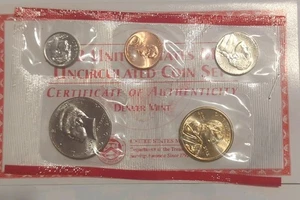 2002 - D Uncirculated U.S. Coin Set 5 Coins Denver Mint - Picture 1 of 1