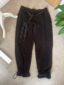 Puma By Rihanna Fenty Size 16 Black Jogger Pant Sweatpants - Picture 1 of 9