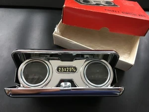 Vintage Japanese Pocket Binoculars 2.5 x 25m/m Original Box And Good Condition. - Picture 1 of 7