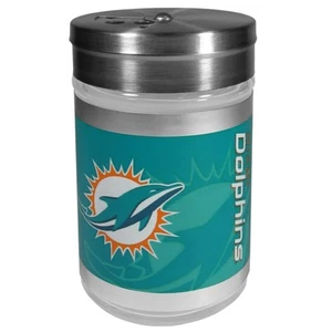 Coctelera de condimento Miami Dolphins Glass Tailgater con licencia NFL - Imagen 1 de 2