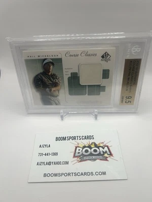 2002 SP AUTHENTIC COURSE CLASSIC SHIRTS #CC-PM PHIL MICKELSON BGS 9.5 - Image 1 of 2