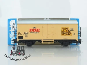 RR1210 H0 ~AC MÄRKLIN 4565 HÜHLWAGEN Bierwagen FAXE der DSB - OVP - Imagen 1 de 11