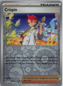 Crispin - Uncommon SV07: Stellar Crown 133/142 NM - Picture 1 of 2