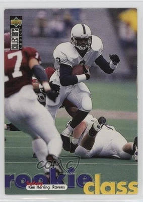 1997 Upper Deck Collector's Choice Rookie Class Kim Herring #38 Rookie RC - Image 1 of 2