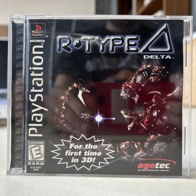 R-Type Delta (PlayStation, 1999) Ps1 Sony Agetec Shoot’em Up Read Description - Image 1 of 4