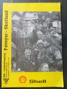 FAROE ISLANDS v Scotland 1995 European Championship. - Picture 1 of 1