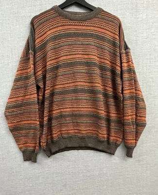 VTG Maglificio Florence Sweater Mens Large Multicolor Wool Made In Italy - Image 1 of 4